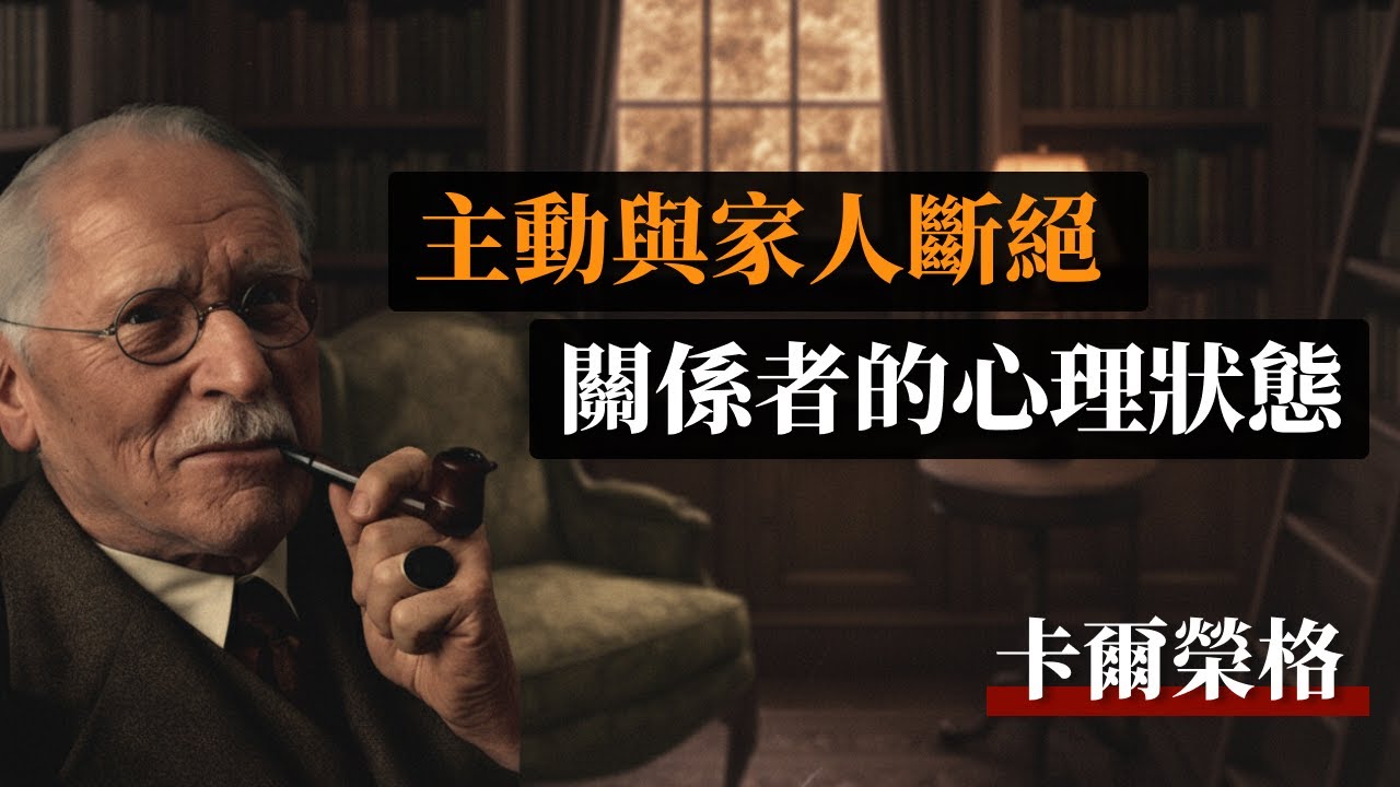 主動與家人斷絕關係者的心理狀態   #家庭關係 #卡爾·榮格 #原生家庭 #個體化