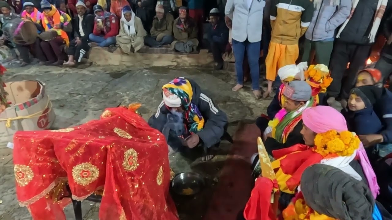 पांडव नृत्य।।नंदमौर और मल्का देवी की पूजा।। 