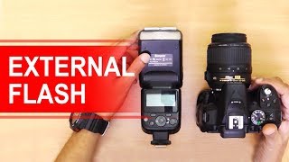 External flash for flash photography