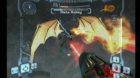 Metroid Prime  - Meta Ridley weird cutscene time saver