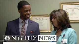 Detroit Gunshot Victim Inspired to Become a Doctor | NBC Nightly News