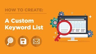 How to Create a Custom Keyword List on Book Depot