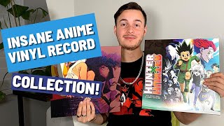 My INSANE Anime Vinyl Record Collection!