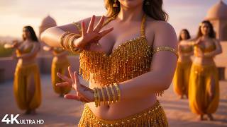 Shahrzad Belly Dance     Egyptian Belly Dance Queen  Oriental Ai Cinematic Dance 