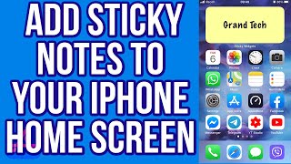 How to Add Sticky Notes to Your iPhone Home Screen screenshot 4