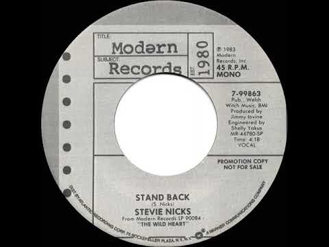 1983 Stevie Nicks - Stand Back (mono radio promo 45) - YouTube