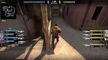 CS:GO Mirage glitch - Bomb stuck in abyss