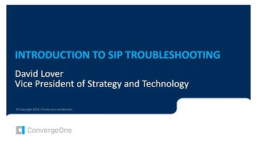 Avaya SIP Troubleshooting