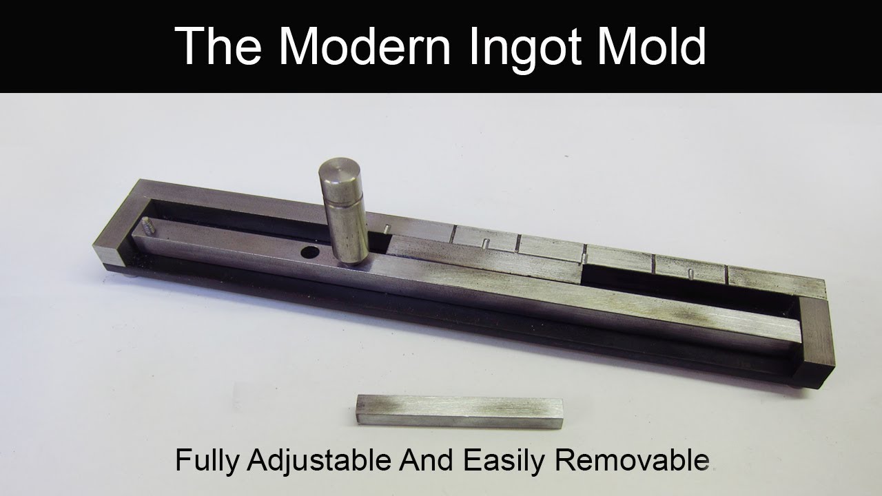 Ingot Mold, Open, 78 gram Capacity