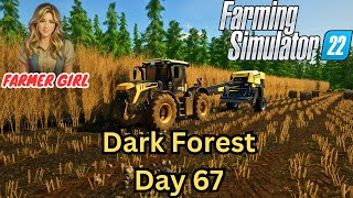 Plowing, Harvesting Poplar And Planting Sorghum! - Dark Forest - Timelaps#67