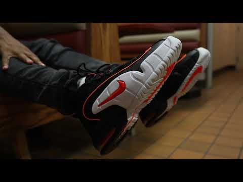 air max penny black total orange