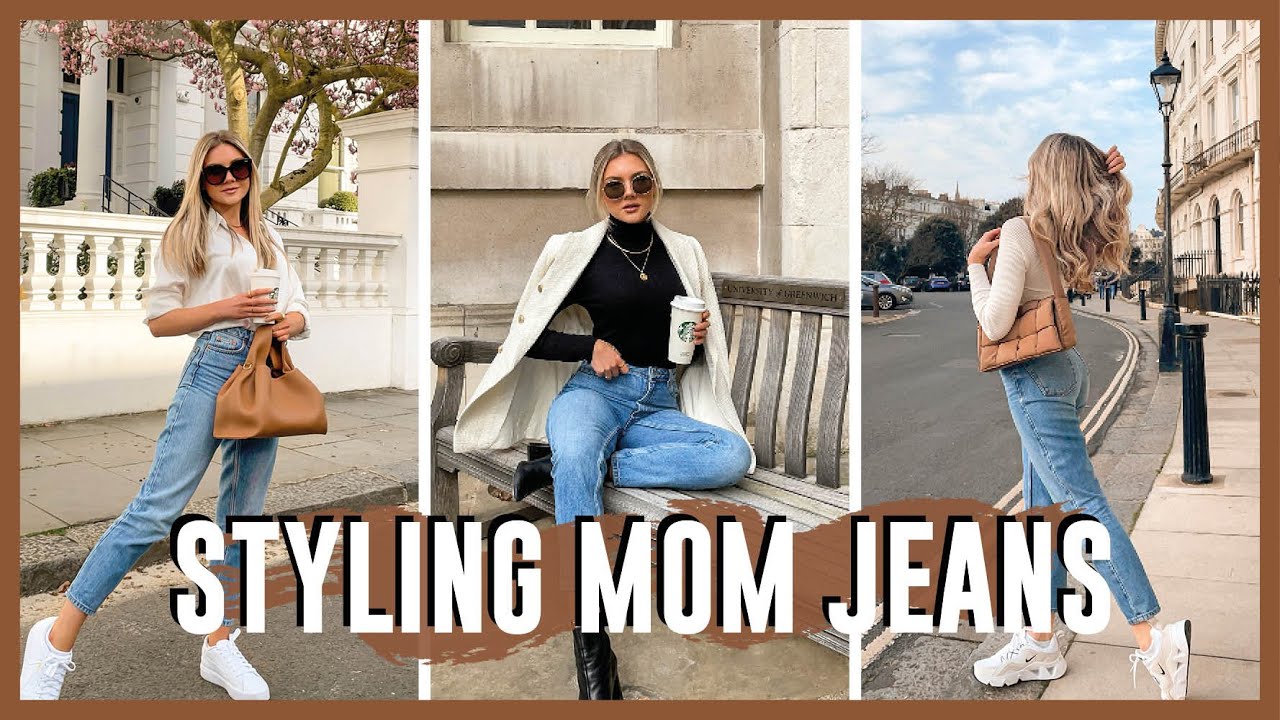 STYLING MOM JEANS  10 CASUAL OUTFIT IDEAS 