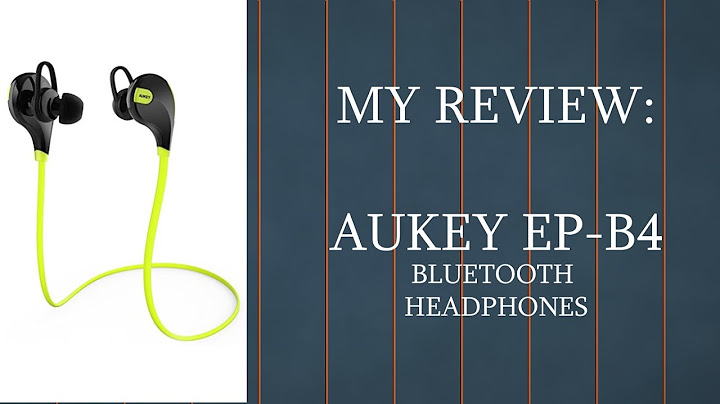 Bluetooth aukey ep-b4 sport review năm 2024