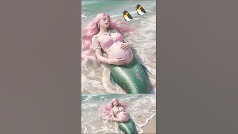 người cá có bầu #mermaid