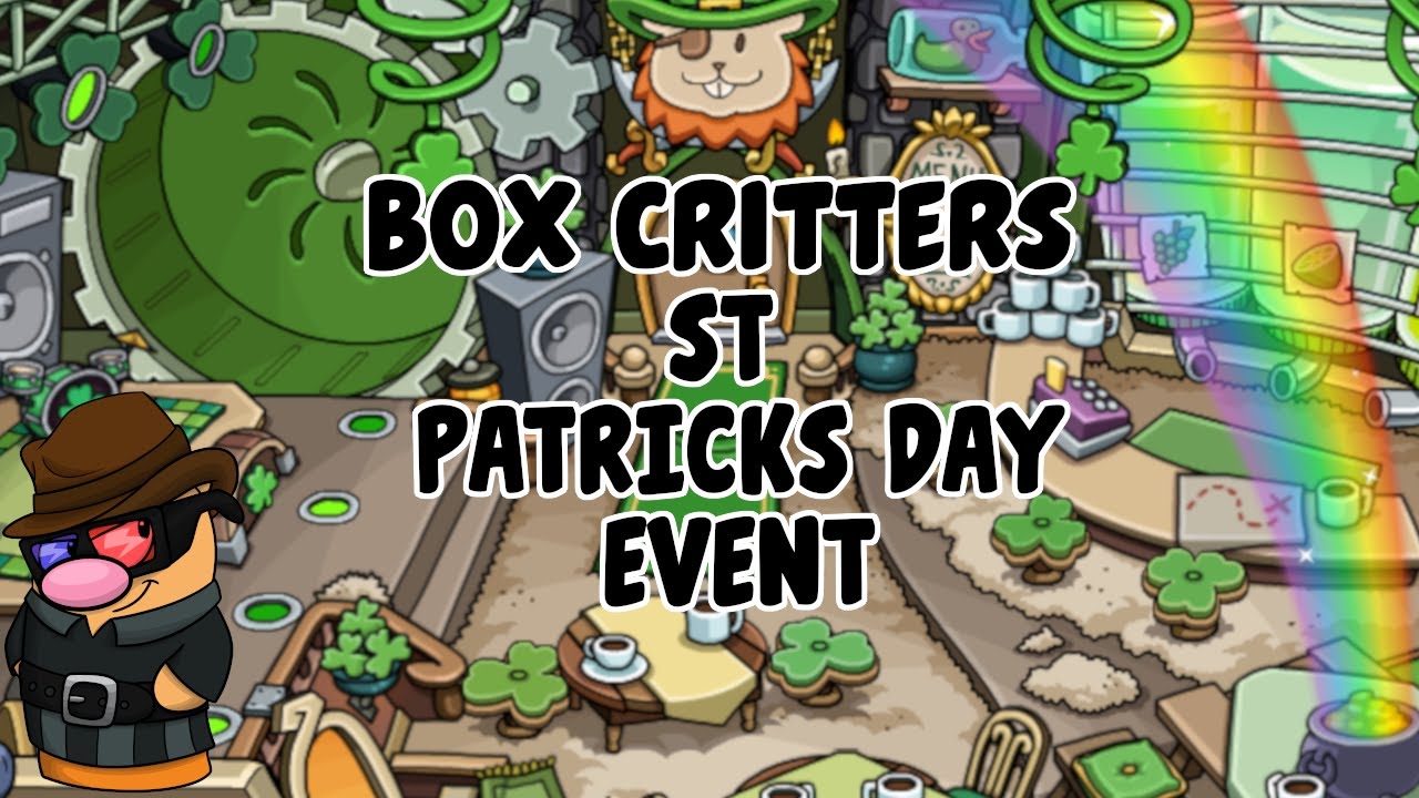 Box Critters St Patrick's Day Event