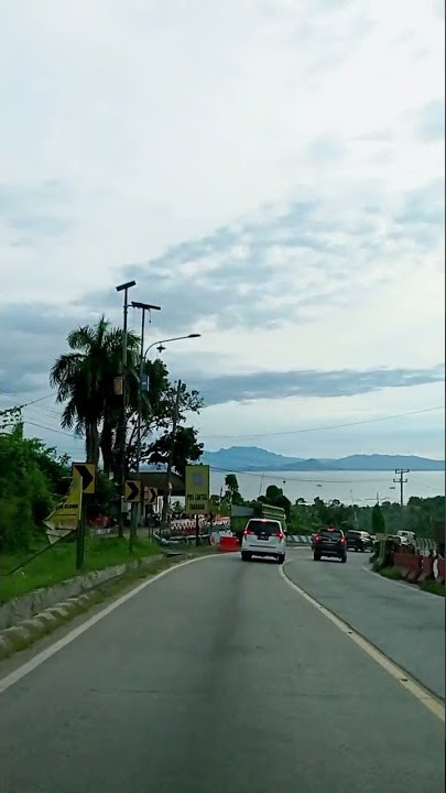 Perjalanan dari Bakauheni menuju Kota Bandar Lampung, siapa yang milih lewat sini dari jalan Tol.