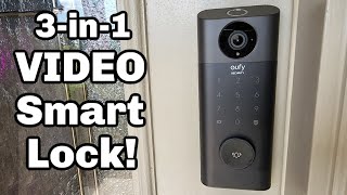 The Eufy Video Smart Lock Is A 2K Camera Doorbell And Smart Lock In One 