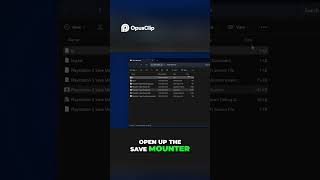 PS5 Exploit  Mount Saves with Save Mounter for Modding #gaming #psgames #playstation