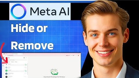 How to Hide or Remove Meta AI Button on WhatsApp