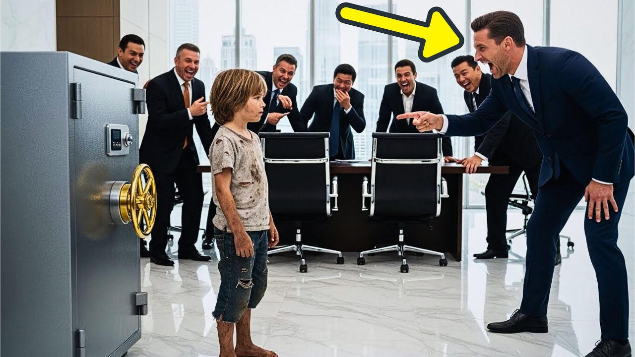 ‘Open de kluis en 100 miljoen is van jou’, grapte de miljardair — maar de arme jongen schokte hem.