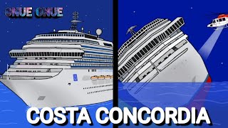 COSTA CONCORDIA cruise 🚢⚓ Full animation (FlipaClip)