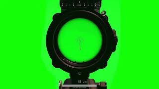 Pubg 3X Scope Free Green Screen