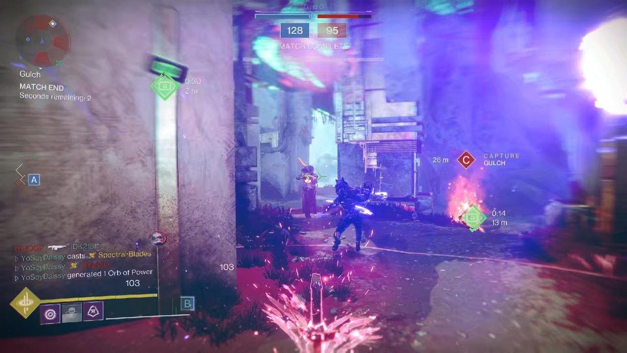 Destiny 2_Iron Banner Hunter Spectral Blades Ending YouTube