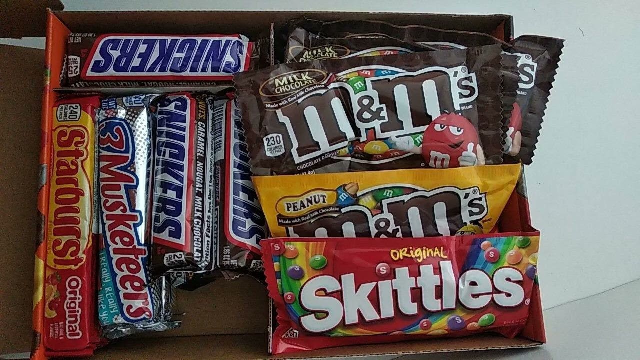 M&M's, Skittles and More Candy Bars, Variety Pack, Full Size, 30-count