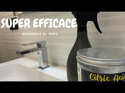 Video: Posso usare l'acido citrico per pulire la mia toilette?