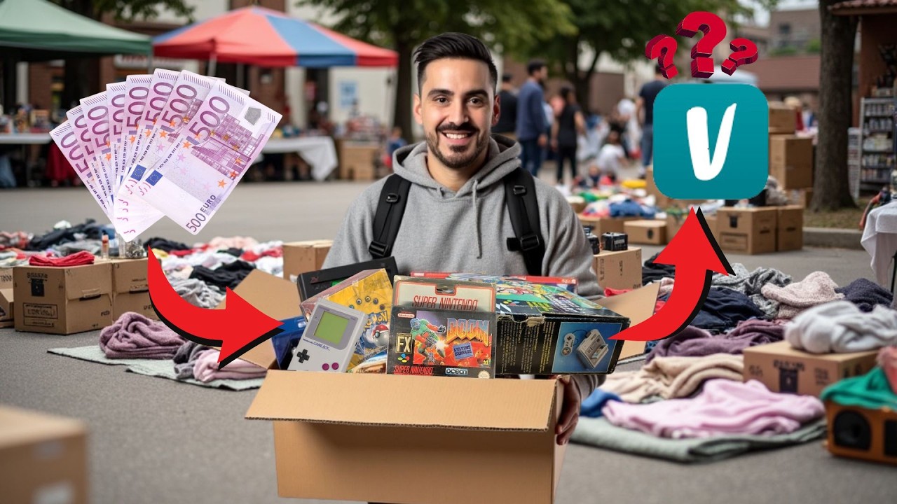 VIDE-GRENIERS EN SÉRIE : Tour des Villages du Sud ! ( Lithographie Tintin 200€ + Super Nintendo )