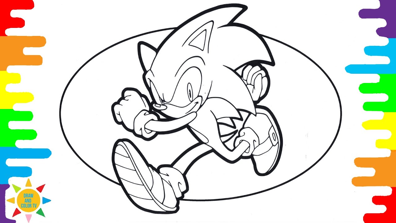 Sonic the Hedgehog Coloring Pages | Sonic Coloring | NItendo Coloring ...