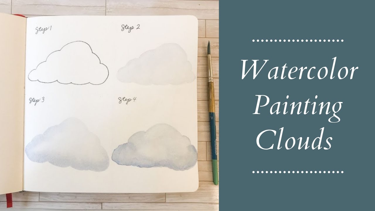 Online Beginning Watercolors for Adults & Teens — Cloud 9