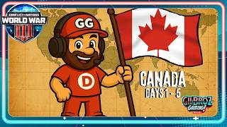 Conflict of Nations – CANADA in WW3! Days 1-5 (Full Playthrough) screenshot 4
