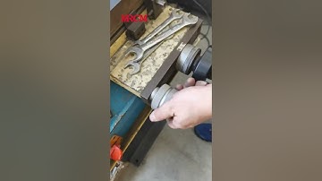 How to use universal tool grinding machine grinding hob tools #fyp #machine #machinery #tools