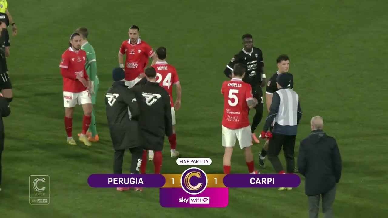 PERUGIA – CARPI 1-1 |  HIGHLIGHTS