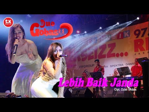 Heboh !!! DUO GOBAS - Lebih Baik Janda Mengoyang Penonton Konser Musik Ekseizz RDI