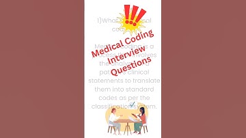 5 Most Frequently asked questions in Every MEDICAL CODING interviews for FRESHERS #shorts