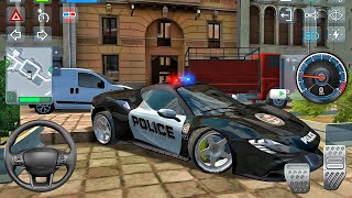 नया पुलिस सिम्युलेटर 2026 🏎️💨 फेरारी SF90 पुलिस इंटरसेप्टर हाई स्पीड चेज़ कार एंड्रॉइड गेमप्ले screenshot 4