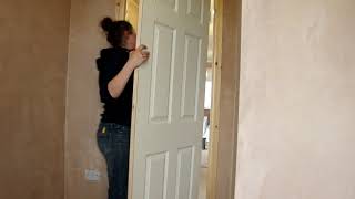 How to Hang a Door With Flush Hinges | The Carpenter's Daughter