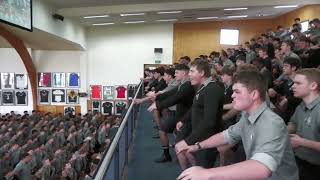 Farewell to our 2023 Year 13 cohort with the school haka