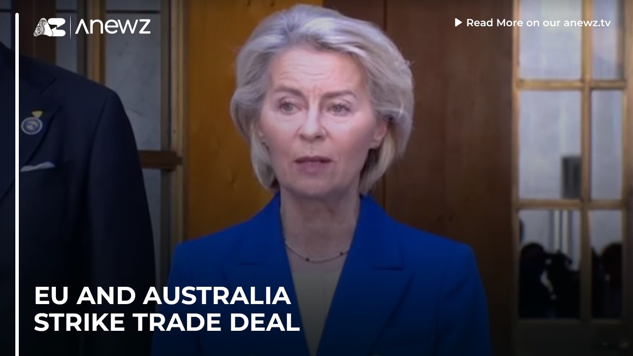 EU and Australia strike trade deal - YouTube
