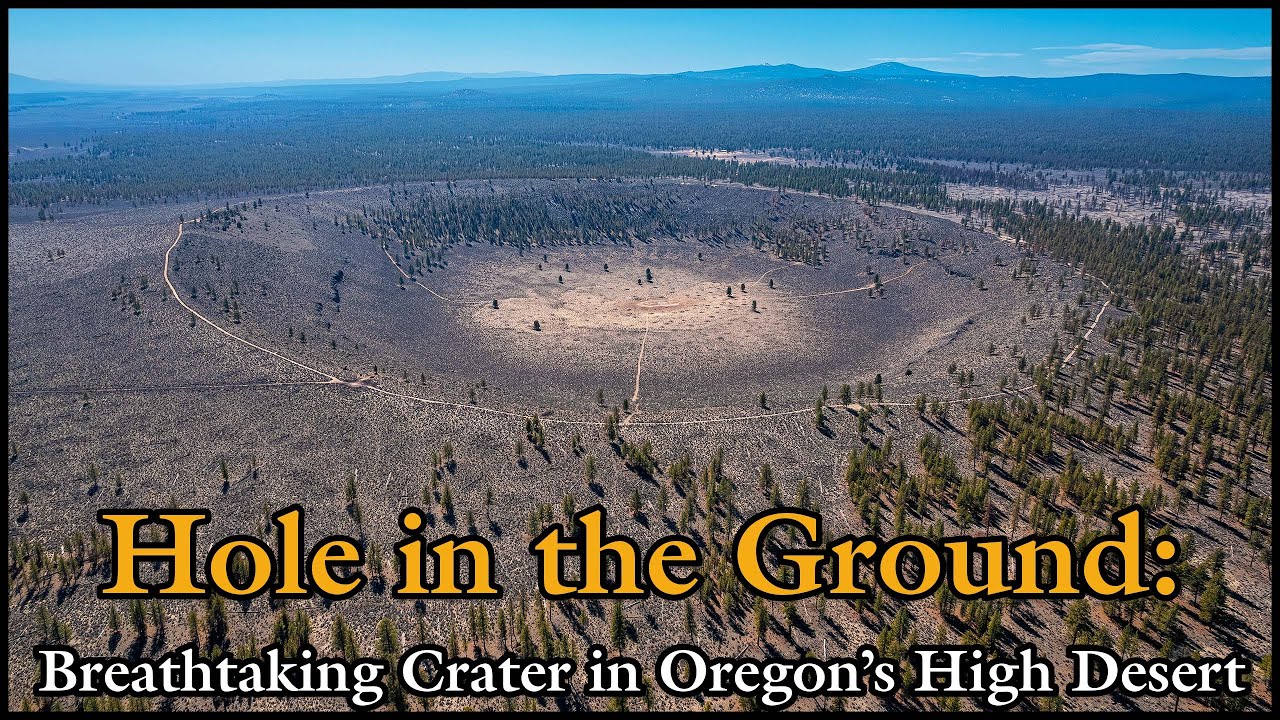 Hole in the Ground: Breathtaking Crater in Oregon's High Desert