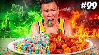 Guess the NBA Player or Eat SOUR vs SPICY Forfeit!