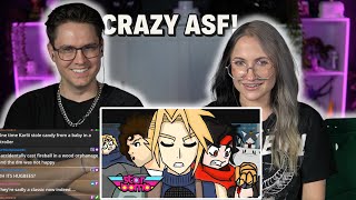 MMO ADDICTS React to The Simple Plot of Final Fantasy 7 by Jaxks - Starbomb | This Is Too Accurate 💀