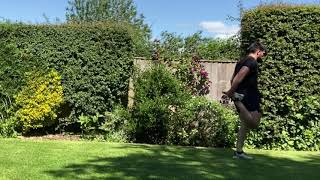Pull Back Butt Kick To B-Skip