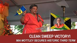 Mia Mottley Makes History! BLP Sweeps ALL 30 Seats in Barbados 🇧🇧🔥