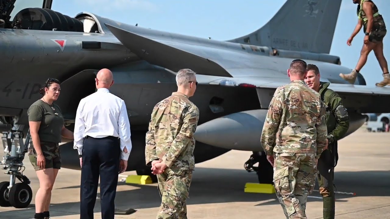 French Air Force visits Joint Base LangleyEustis YouTube