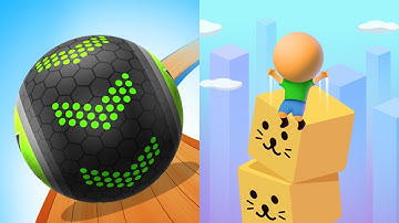 Going Balls Vs Cube Surfer Android iOS Mobile Gameplay Walkthrough