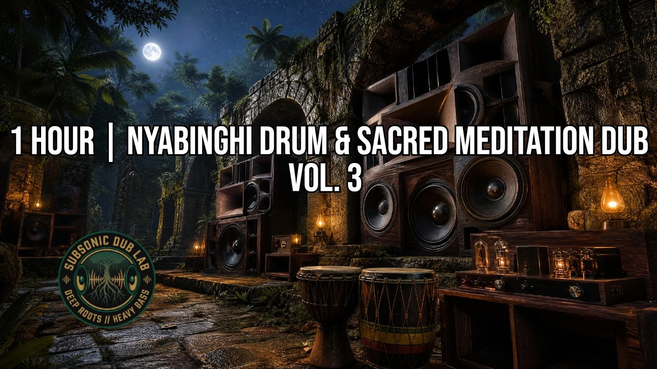 Watch 1 HOUR Nyabinghi Drum & Sacred Meditation Dub Vol. 3 🌿 1-Hour Organic Roots Percussion, Space Echoes on YouTube Watch 1 HOUR Nyabinghi Drum & Sacred Meditation Dub Vol. 3 🌿 1-Hour Organic Roots Percussion, Space Echoes on YouTube