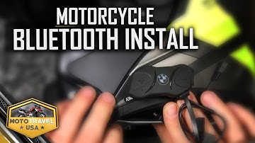BMW Fit For All Bluetooth Installation | Motorcycle Bluetooth Helmet Installation